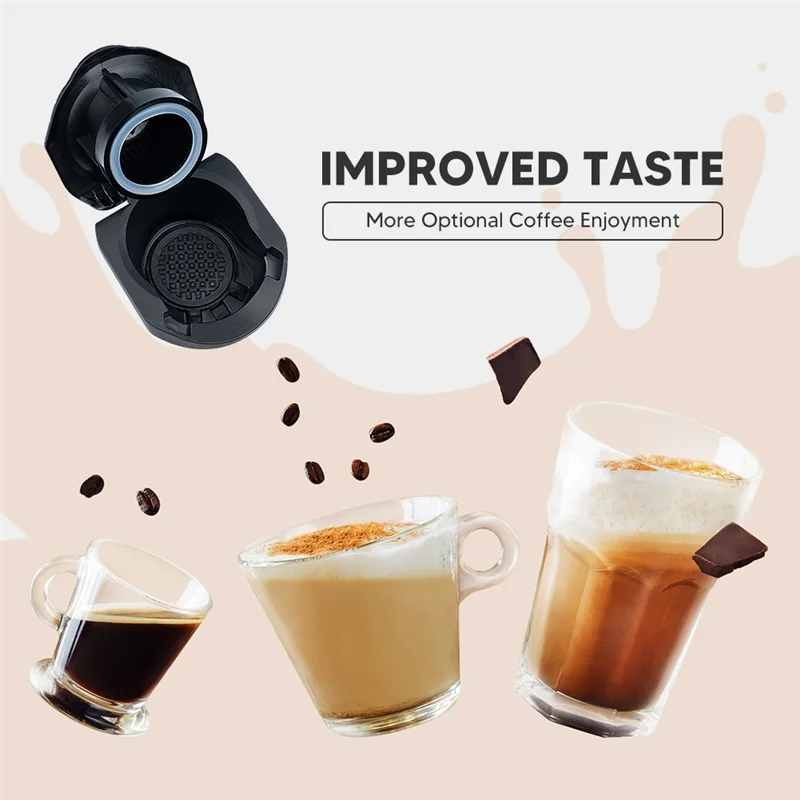 Capsule Adapter for Nespresso Capsules Convert Dolce Gusto Crema Make for Dolce Gusto Coffee Machine Piccolo Xs Genio 2B HOT