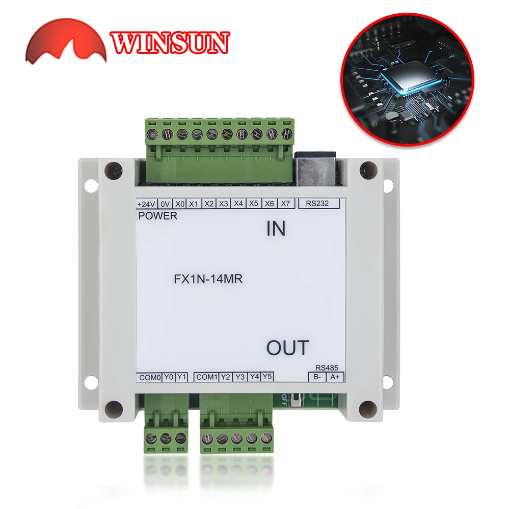 DC24V FX1N-14MT 14MR/14MT /Ʈ  8 in 6 out MT ޽    
