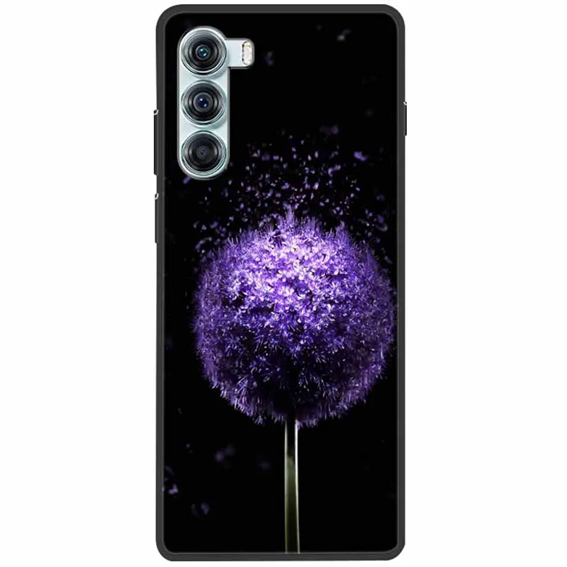 Sleek Black Silicone Protective Case with Soft Cover and Cute Design