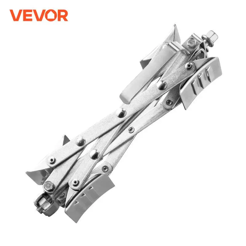 VEVOR Camper Wheel Chock Stabilizer, X-shaped RV Stabilizer Wheel Chock Fit for 1.5" to 10" Tire Space 2 Sets of Chocks