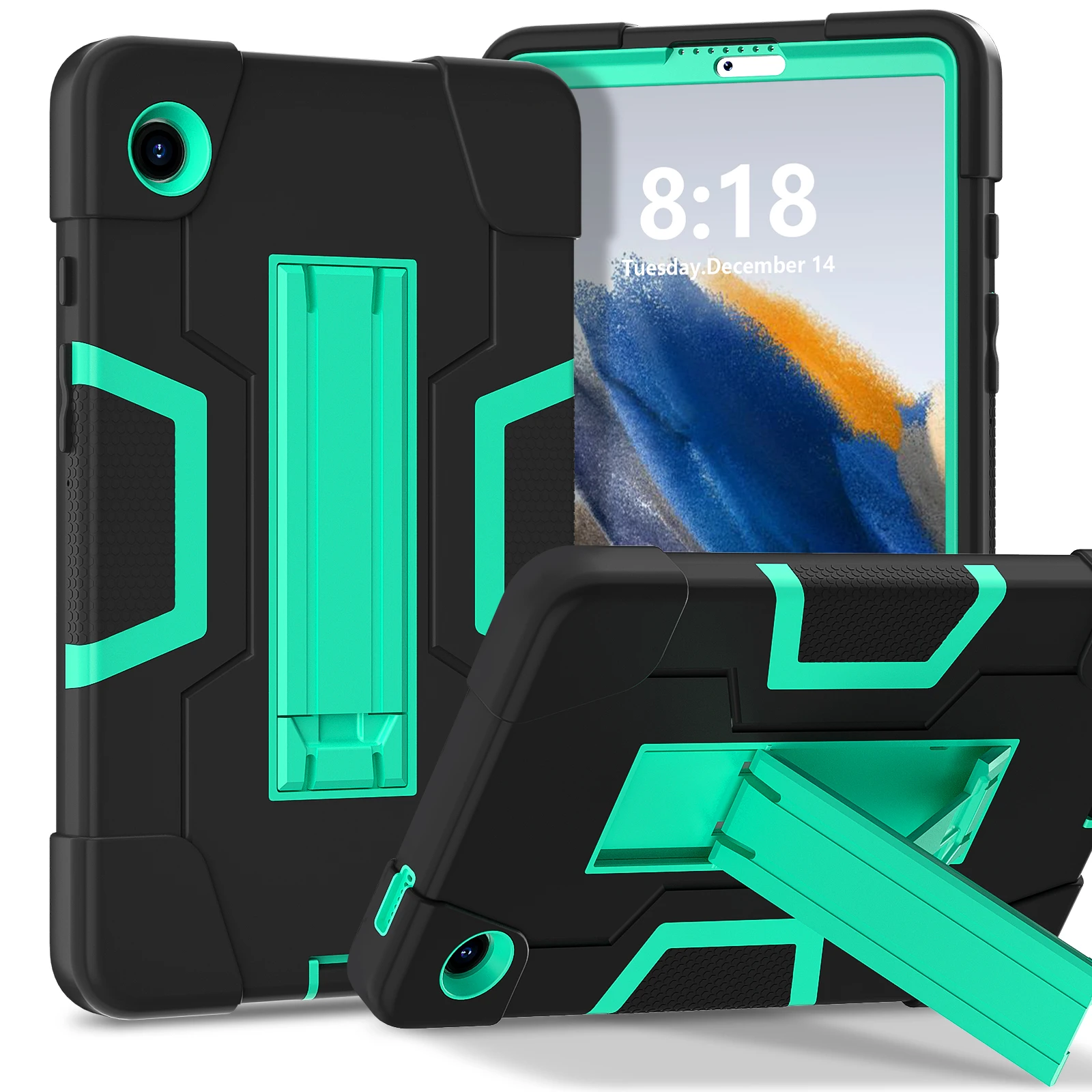 360-Degree Rotating Kids Tablet Case with Shoulder Strap