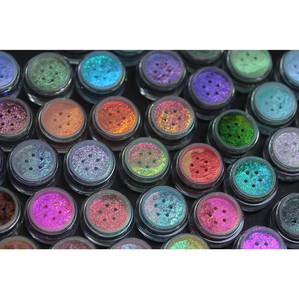 MultiChrome Shifting Pigments Chameleon Eyeshadow Powder Infinite Laser Pigment Cosmetic Safe for Face Makeup Nail Art Painting color shift pigment powder
