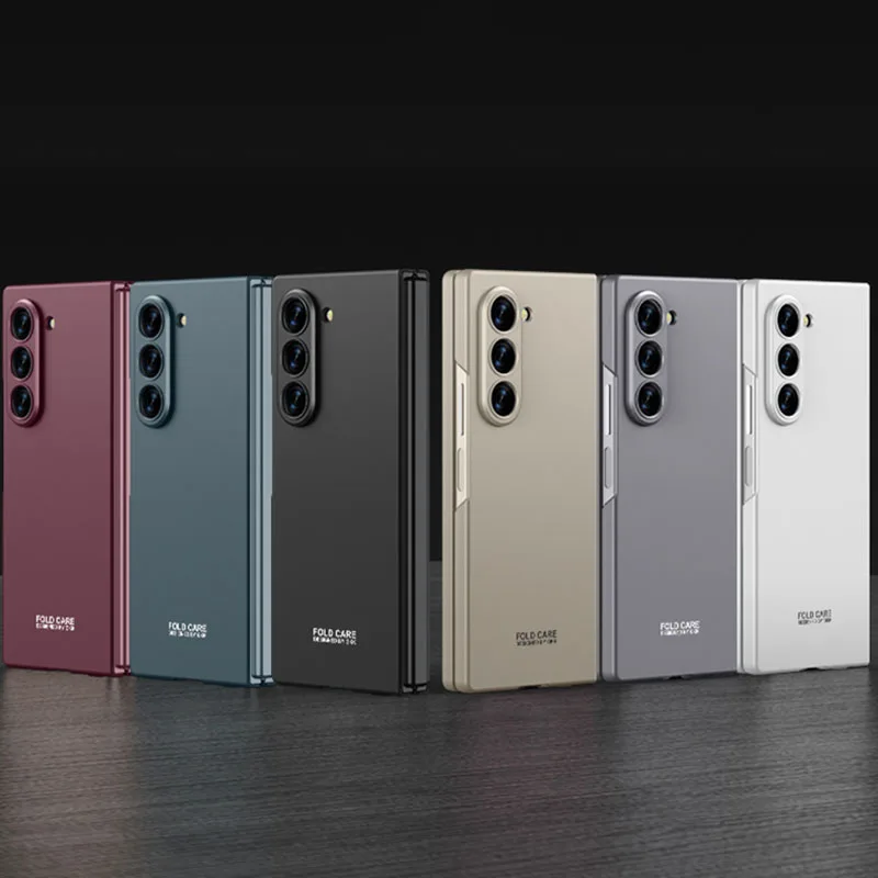 Ultra-thin Armor Plastic Case For Samsung Galaxy Z Fold 6 Camera Protective Shoc