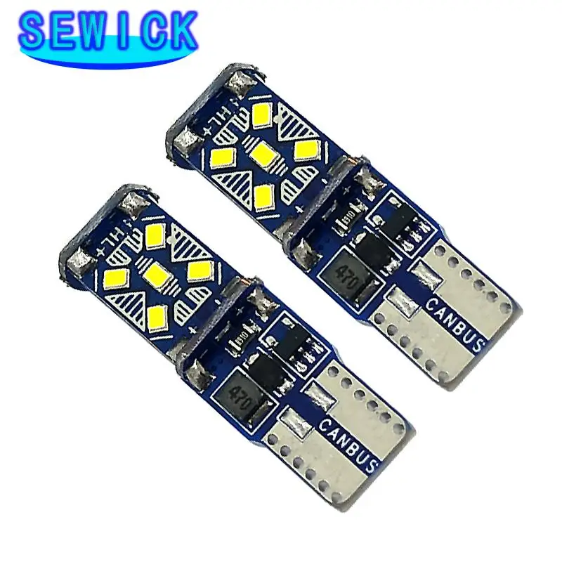 

100 шт., суперъяркая фотовспышка T10 W5W WY5W