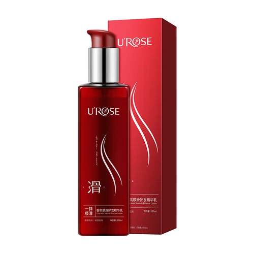 UROSE 에센스 헤어 컨디셔닝 크림 오일 트리트먼트, 샴푸 후 헤어 컨디셔닝, 부드럽고 매끄러운 리페어, 케라틴 드라이, 기름기 많은 모발 6