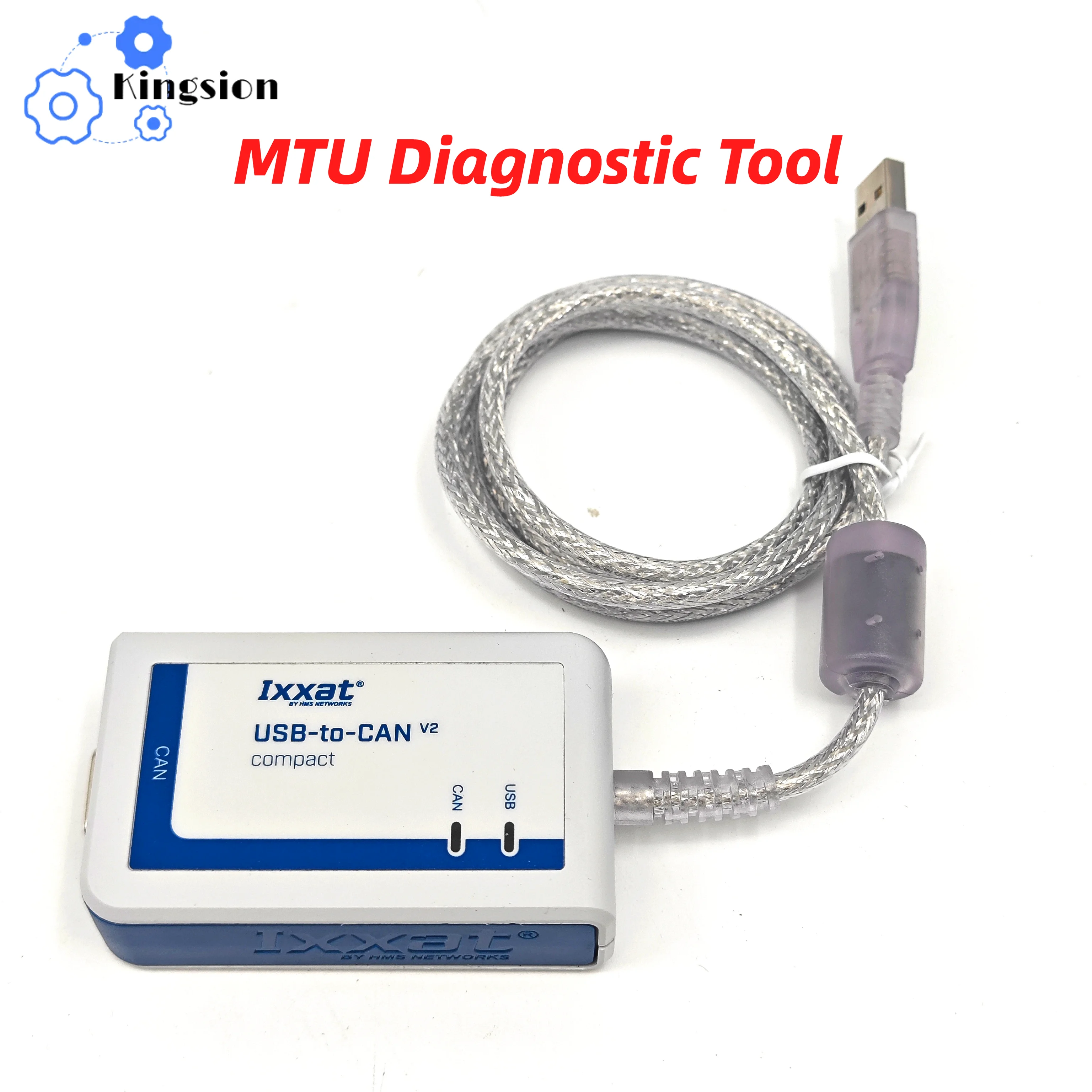 Диагностическое программное обеспечение для MTU диагностики 2,72 с USB на CAN с кабелем MDEC ADEC компактный IXXAT дизельный двигатель грузовик диагностический инструмент