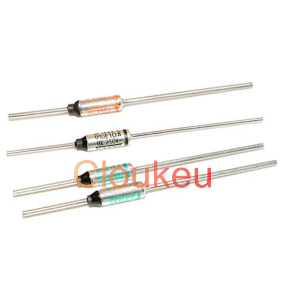 250V 10A Cutoff Fusibile Termico - SODIAL(R) 20 Pz RY Series Metallo TF - Foto 11