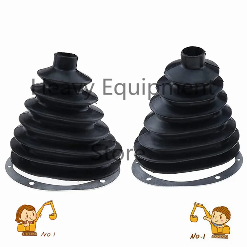 2PCS Rubber Boot Steering Arm 6532127 for Bobcat Skid Steer 730 731 732 741 742 743 751 753 763 773 7753 843 853 863 864 864 873 rubber boot steering arm
