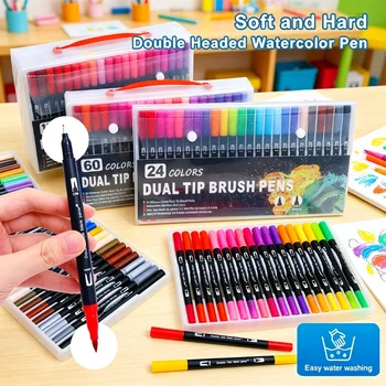 Double-Ended Watercolor Markers 1