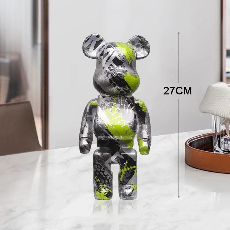 400% Bearbrick 28cm Jouet Décoration Figurines Sculpture