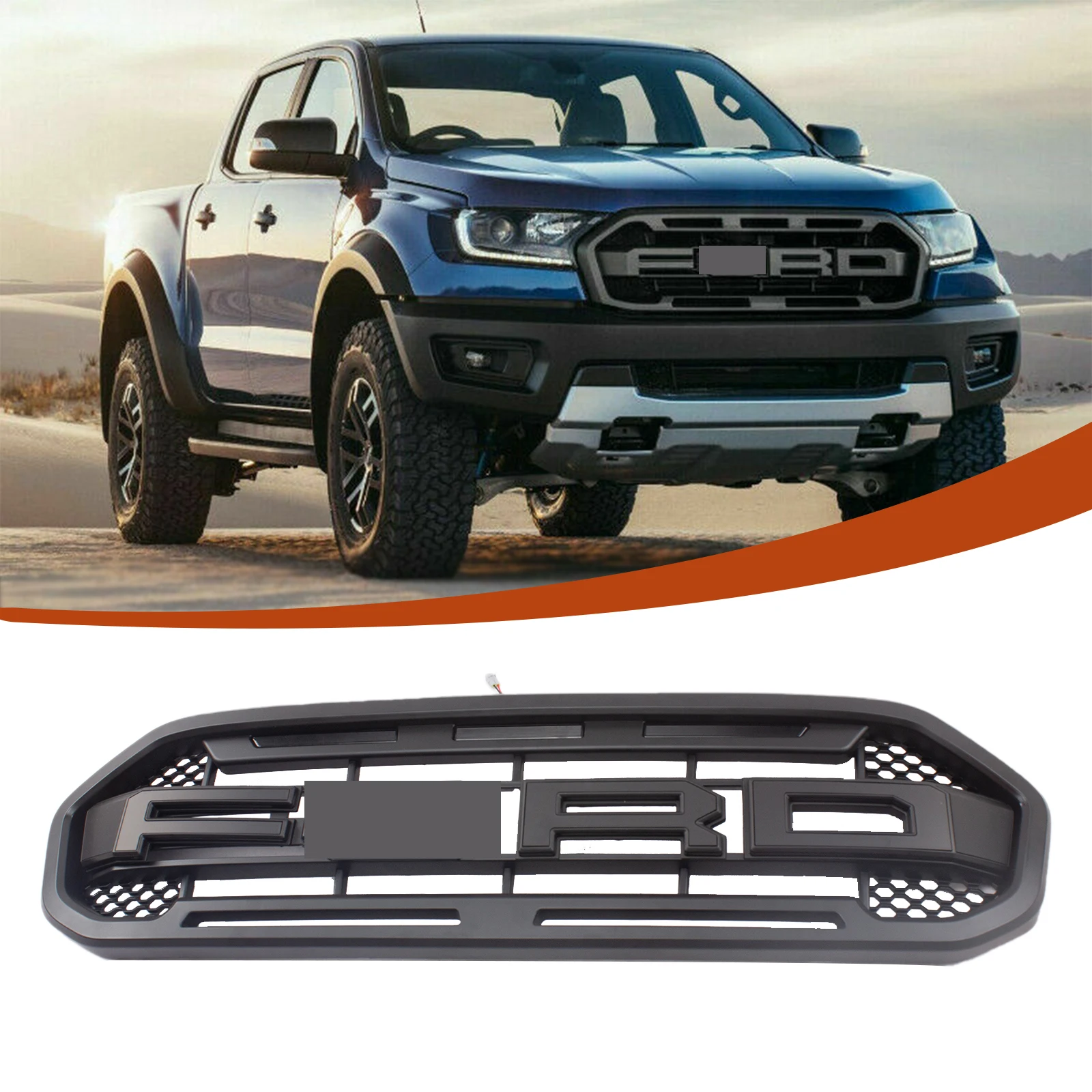 

Innovative Design Durable Front Bumper Ranger Car Grills For Ford 2019-2021