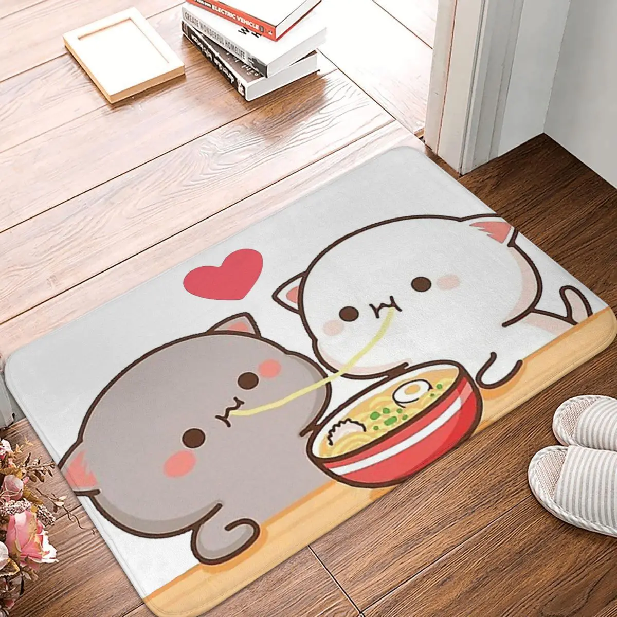 

Персик и Гома мочи кошка коврик для спальни Новинка Придверный коврик гостиная ковер открытый ковер домашний декор