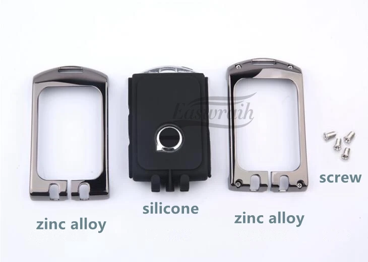 Key Case Key Case Cover Car Zinc Alloy Key Case Holder For Volvo XC40 XC60 S90 XC90 V90 T5 T6 T8 Fob Smart Key