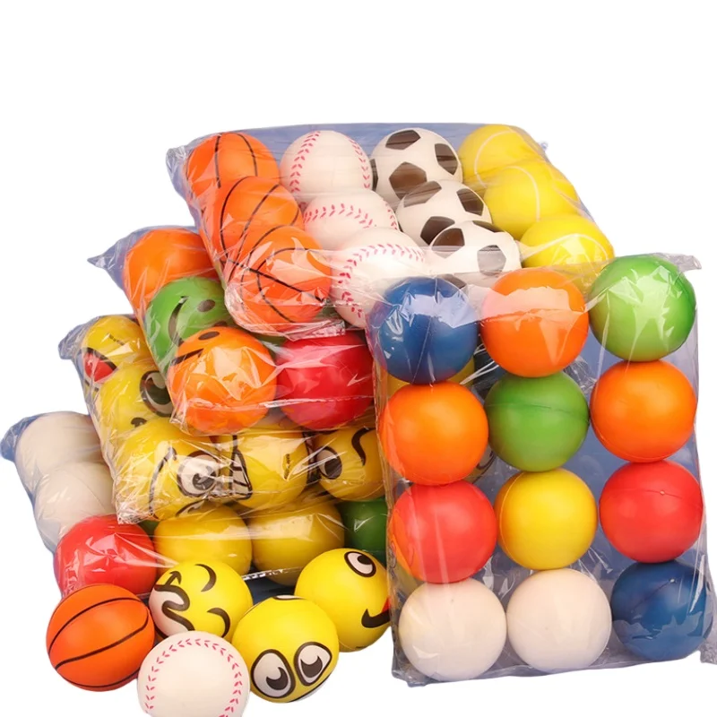 6 Pcs Toys Stress Ball Anxiety Relief For Boys Girls  Squeeze Ball  That Relieves Stress interesting  Children Toys