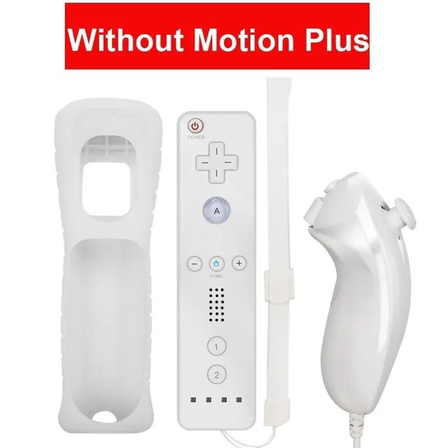 2 in 1 Controller For Nintendo Wii Console Wireless Gamepad