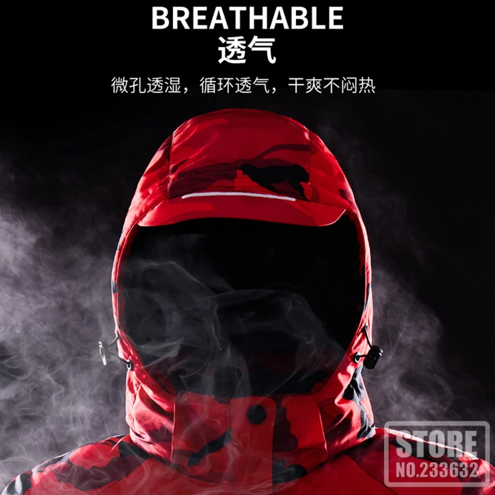 Waterproof Motorcycle Jacket Winter Electric Heated Jacket S-10XL Outdoor Thermal USB Heating Jackets Motorbike Moto Coat Motorcycle Jacket Motorcycle Clothing