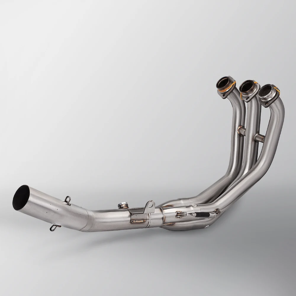 For MT09 MT09SP FZ09 2021-2023 Motorcycle Exhaust Pipe Full System M1 Stainless Steel - - Racext 35