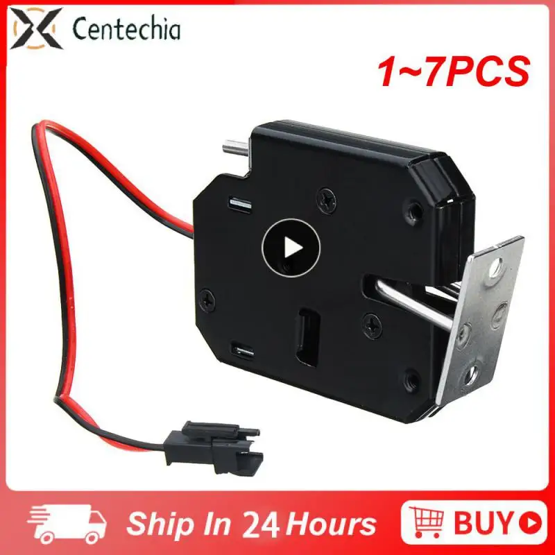 

1~7PCS Electric Control Lock Solenoid Electronic Cabinet Spring Locker Door Locks