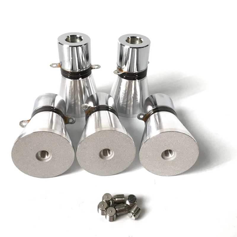 

20khz Pzt4 Or Pzt8 Sensor For Cleaning Machine 60w Ultrasonic Transducer With Hole