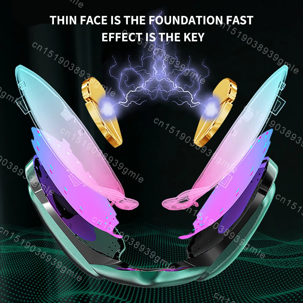EMS Face Lifting Machine Facial Massager Microcurrent Roller Skin Tightening Rejuvenation Beauty Facial Anti Wrinkle Skin Care