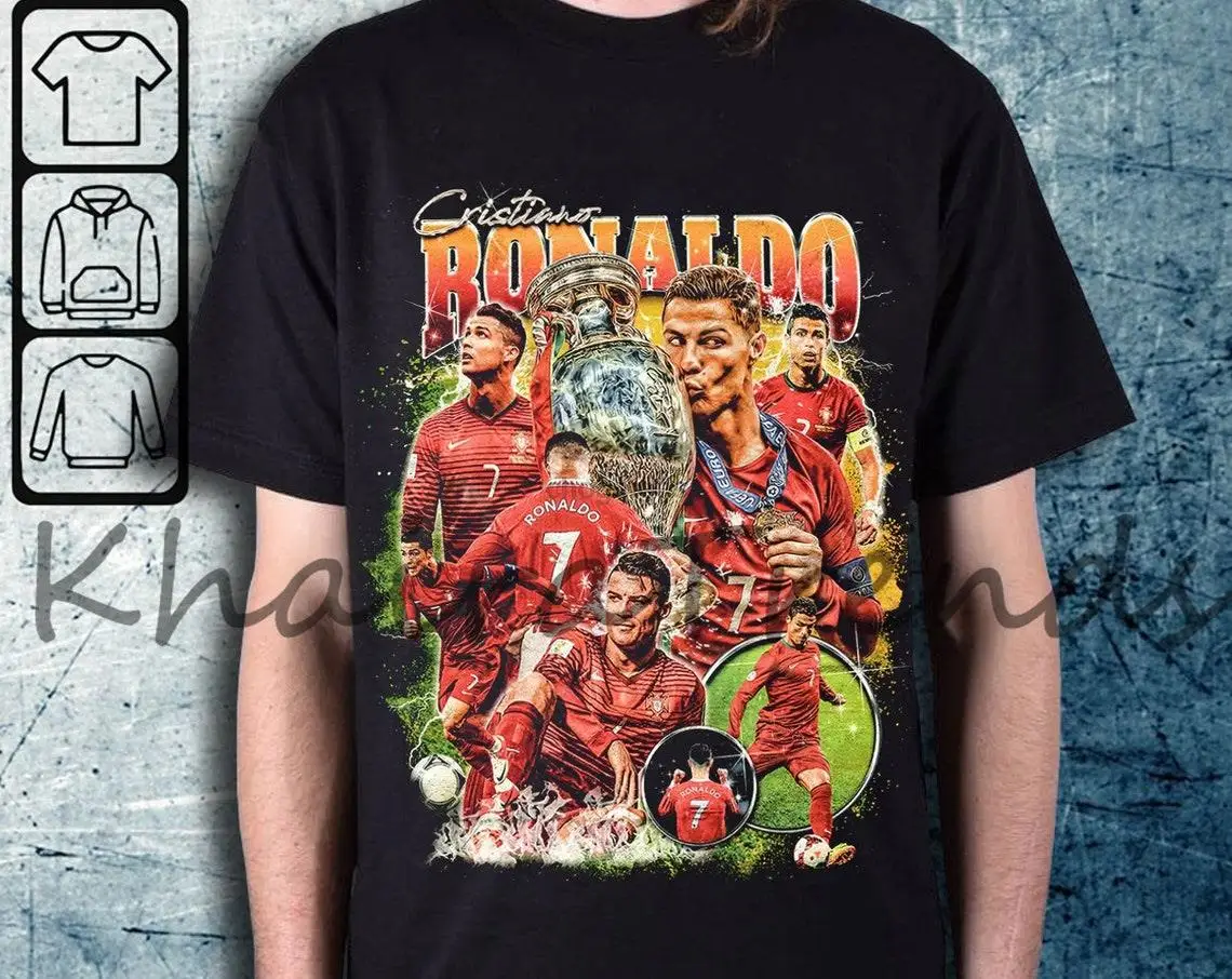 Camiseta-de-CRISTIANO-RONALDO-para-hombre-y-mujer-camisa-informal-de ...
