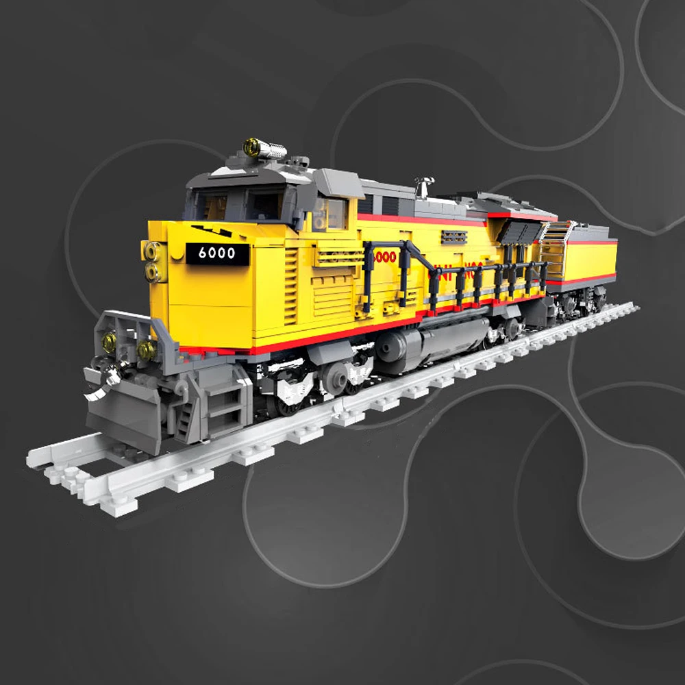 RC Diesel Locomotive AC6000CW with Remote Control and Realistic Detailing