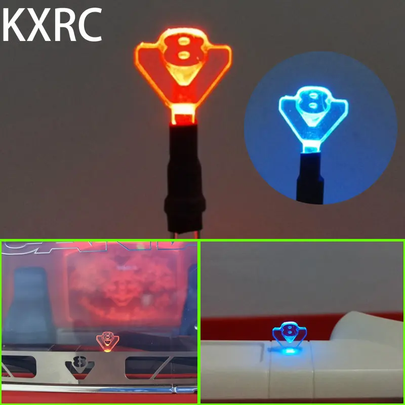 Led Dashboard V8 Logo Light Upgrade Parts Per 1/14 Tamiya Rc Truck Trailer Ribaltabile Scania 770S Benz Actros 3363 Volvo Man Lesu