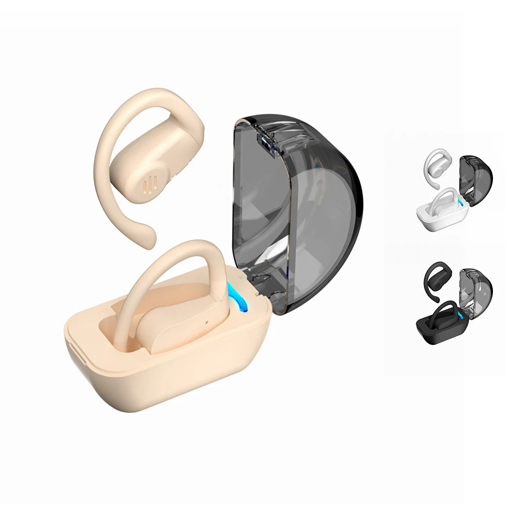 

S8 Open Ear Headphones Air Conduction Ultra Long Playtime Hands-Free Earphones For Cell Phone Tablet Laptop Computer Cellphones