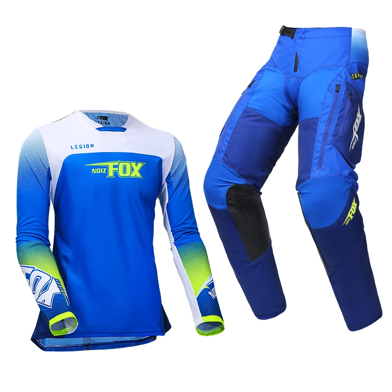 2024 Top MX Moto Dirt Bike Jersey Set Motocross Gear Set Breathable Moto Jersey And Pants