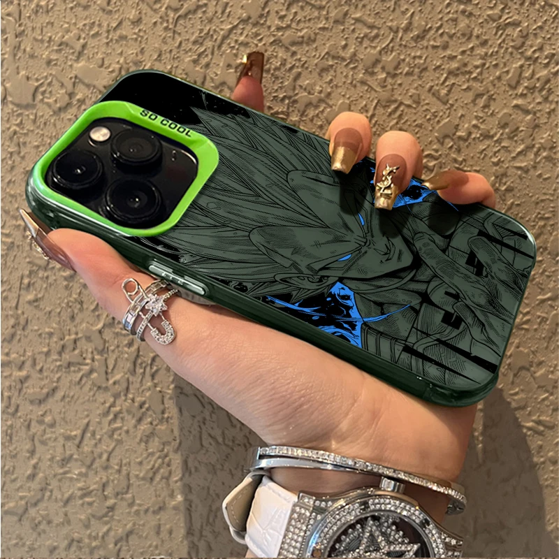 Minimalist Goku Vegeta Phone Case