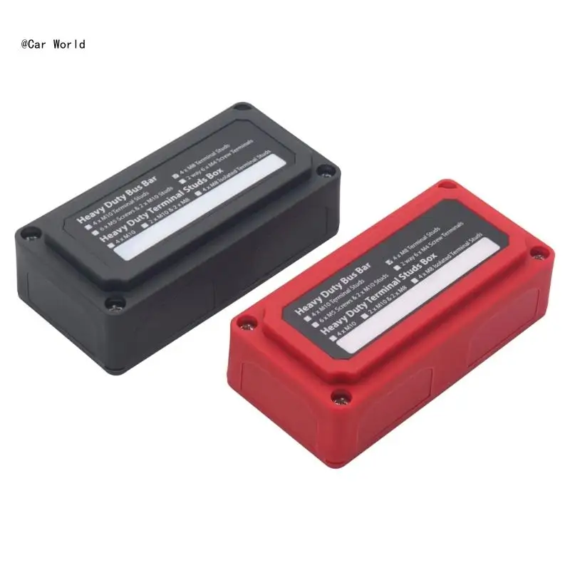 

6XDB High Current Junction Box 300A Organize & Wires Easily for Car & Boat