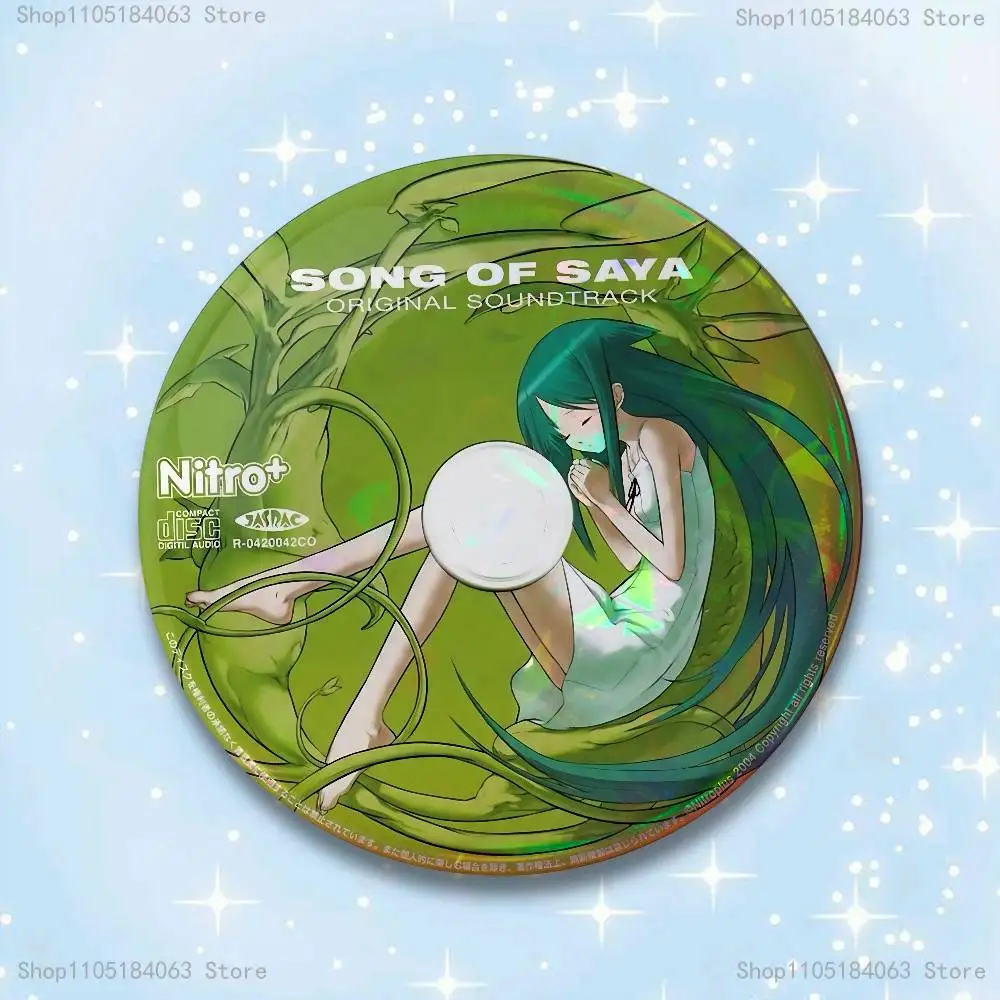 Das S-Song von S-Saya Abzeichen 25 32 44 58 75 mm runde Cosplay Pin Bag Decor Fans sammeln Freunde Geschenke Brosche Souvenir – Detail 16