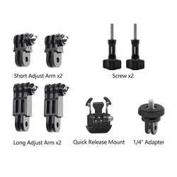Adjustable Arm with Straight Joints - With Adapter Kit