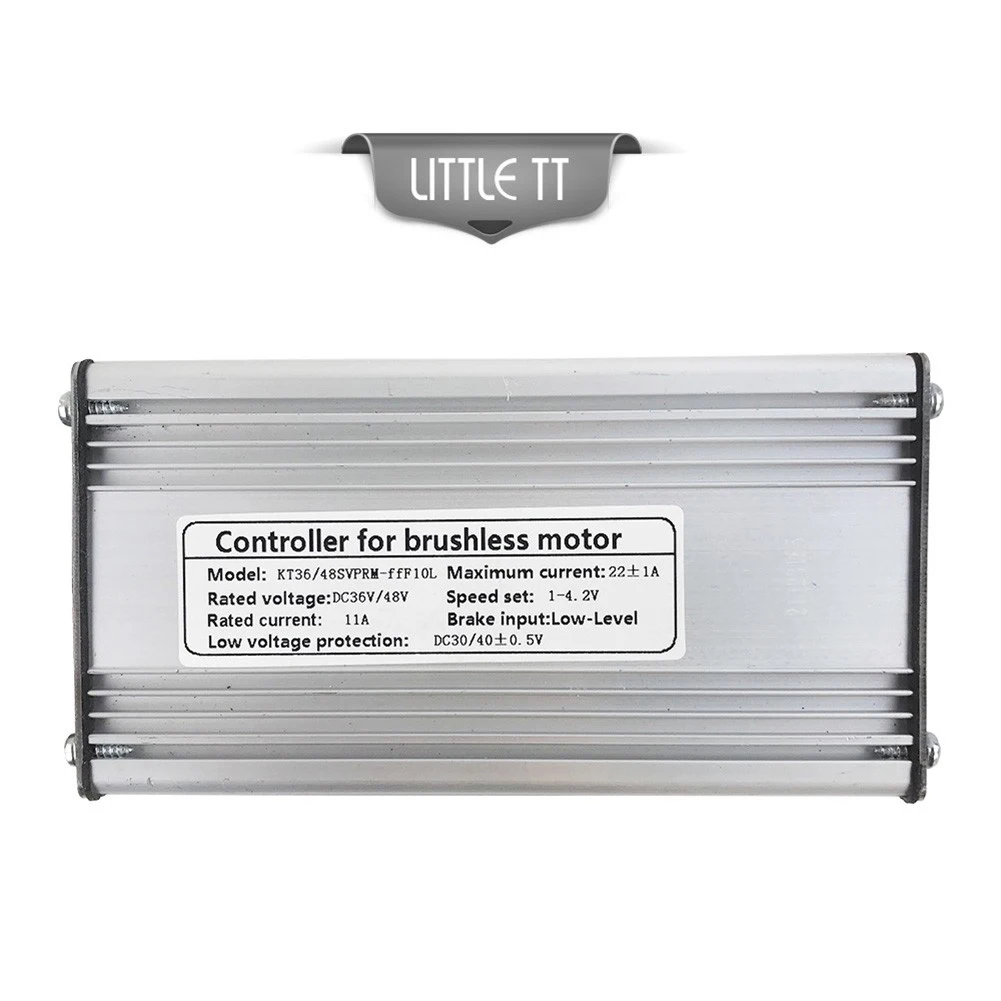 

Brand New Sine Wave Controller KT-22A W/ Lightline Waterproof 500W Brushless Motor Aluminum + Plastic Controller