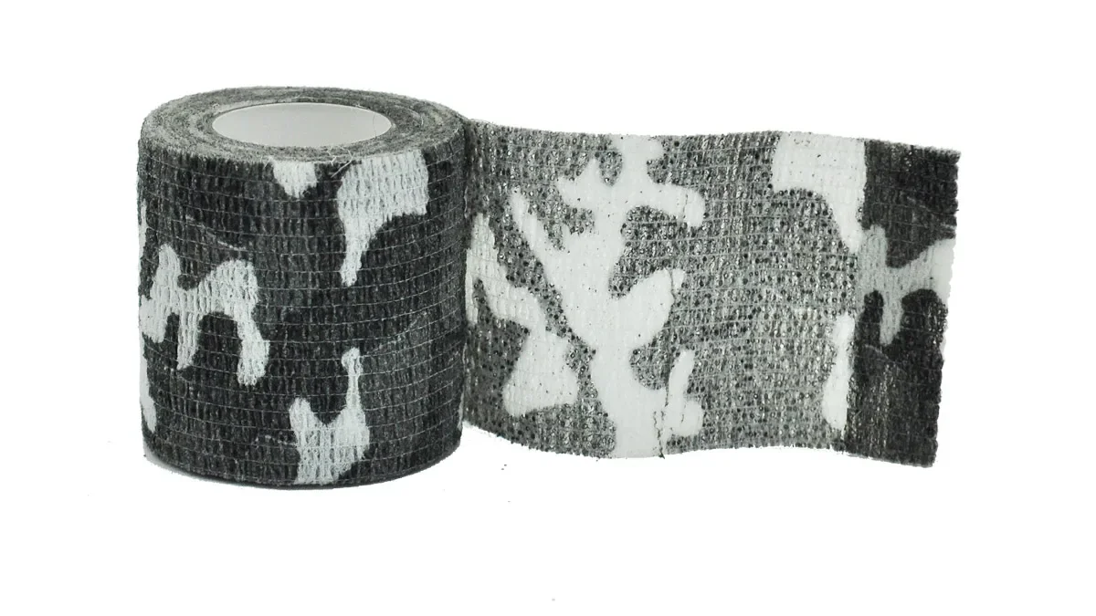 6/10 Stück Gaze-Tarnbandage, selbstklebende, atmungsaktive elastische Bandage zur Bewegungsfixierung von Fingern, Handgelenken und Beinen – Detail 7