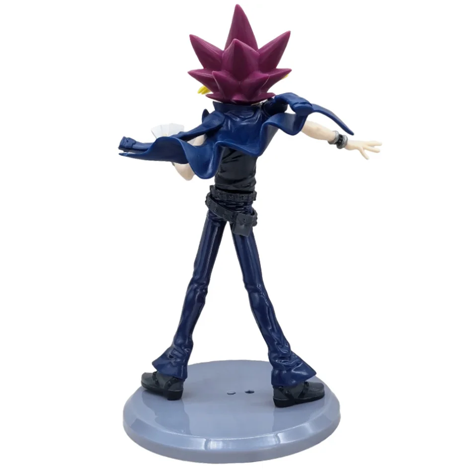 Anime Yu-Gi-Oh!Duel Links Yami Yugi Yugi Muto Black Magician Girl Mana 21CM PV Action-figuren Modell Anime Cartoon Modell Spielzeug Geschenk – Detail 8