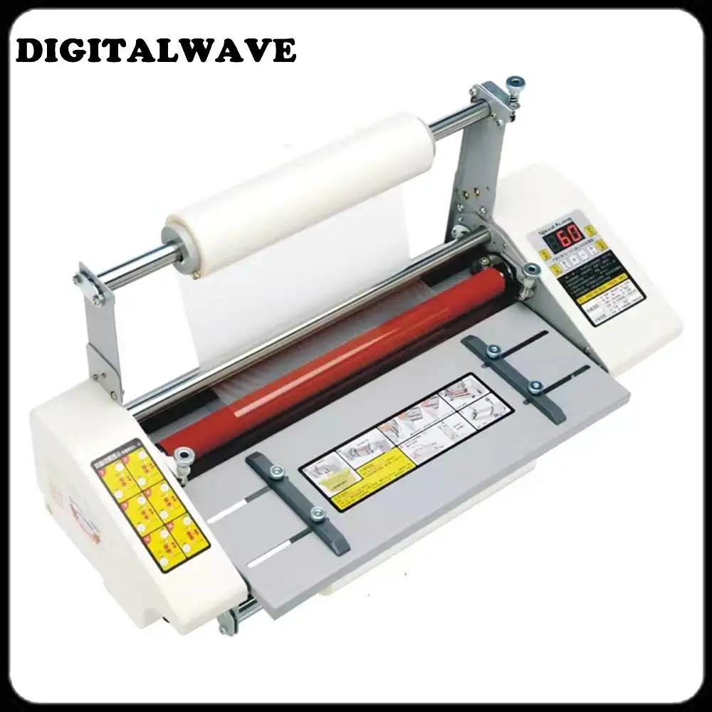 

9460T A2+ Paper Laminating Machine English Version Four Roller Cold Hot Laminator Rolling Machine film photo Laminating Machine