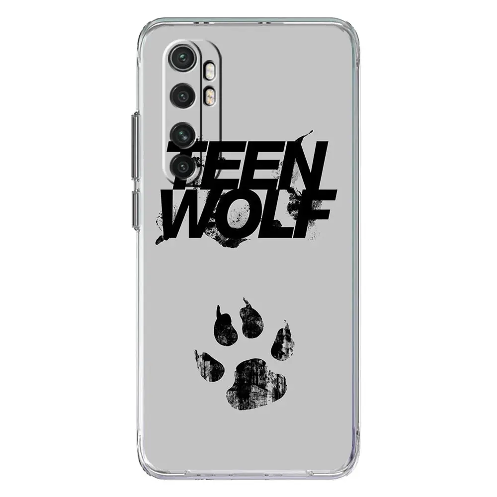 Wolf Design Soft Clear Phone Case