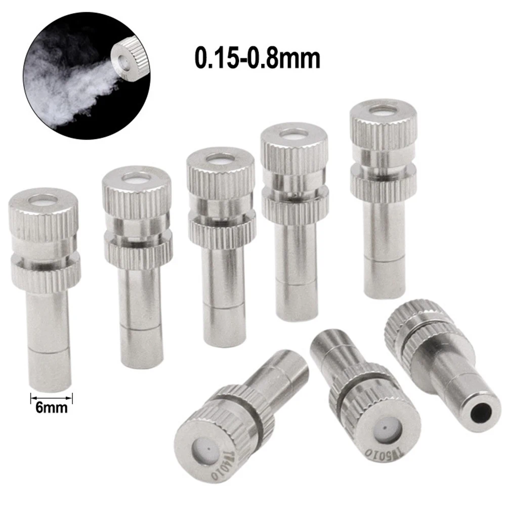 Low Pressure High Quality Atomizing Misting Nozzle Spray Injector Atomization Head Mister Mist Spraying System Nozzle 2