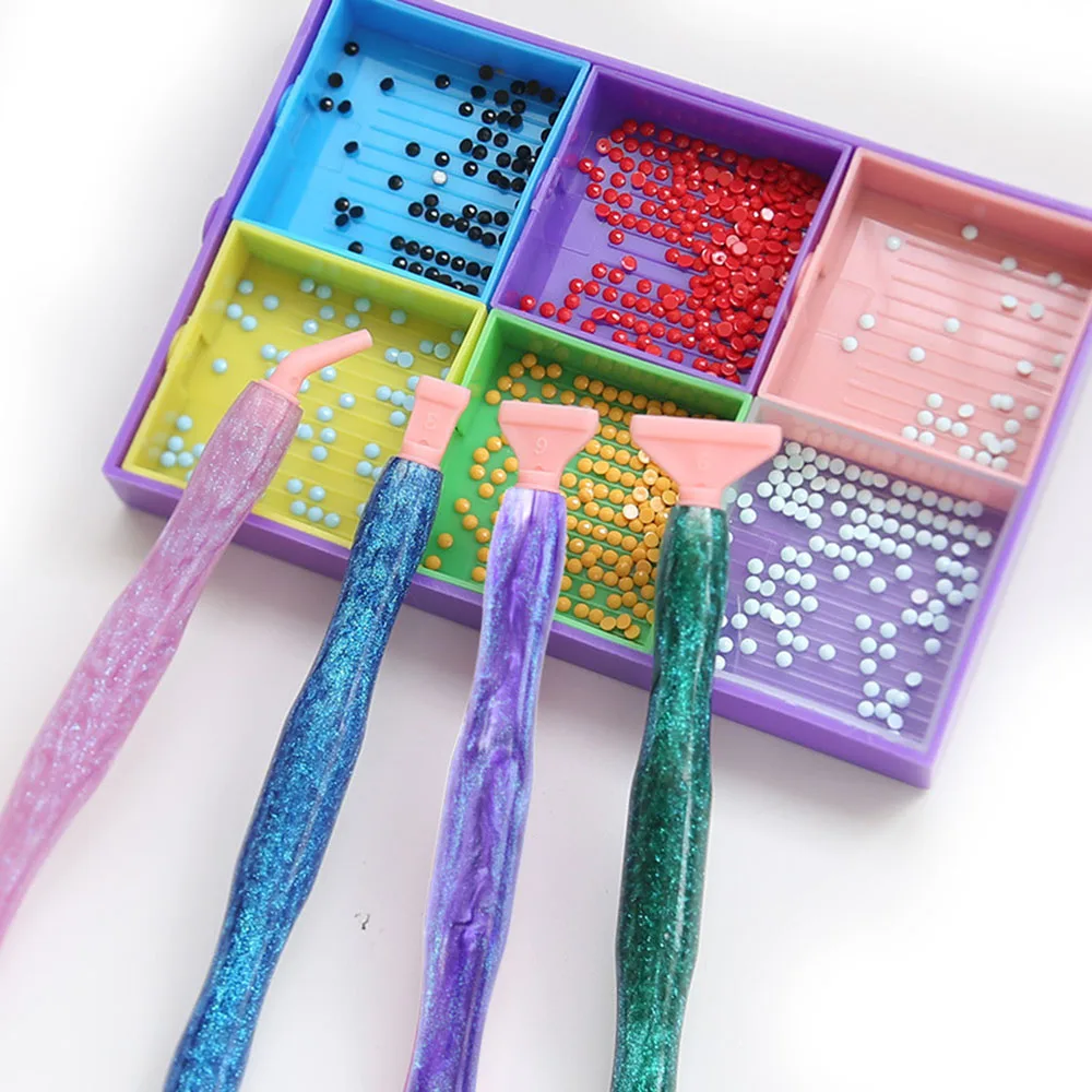 Diamond Painting Tool Set Resin Pen Dot Drill Bit Combination DIY Kit