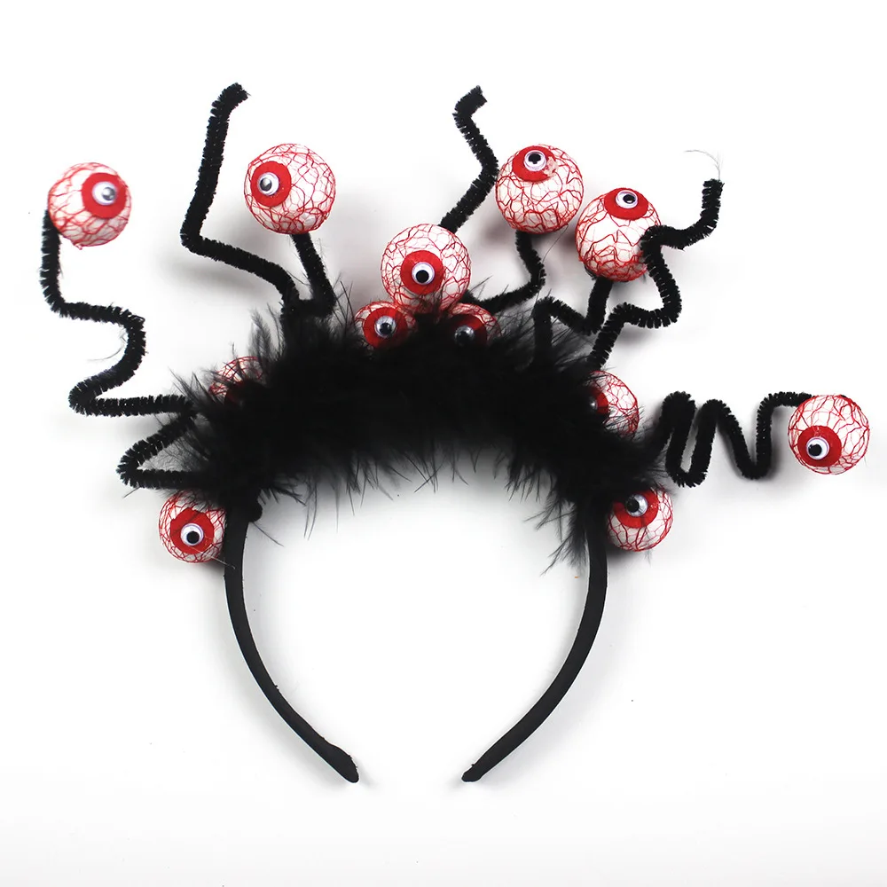 

Halloween New Headband Decoration Children's Eyeball Headband Ghost Festival Party Performance Props Horror Toy Gifts