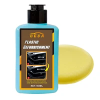 Car Plastic Restorer Coating Agent Auto Plastic Rubber Exterior Repair Clean Refresh Restoration Agent Black Shine Seal Brighten 2