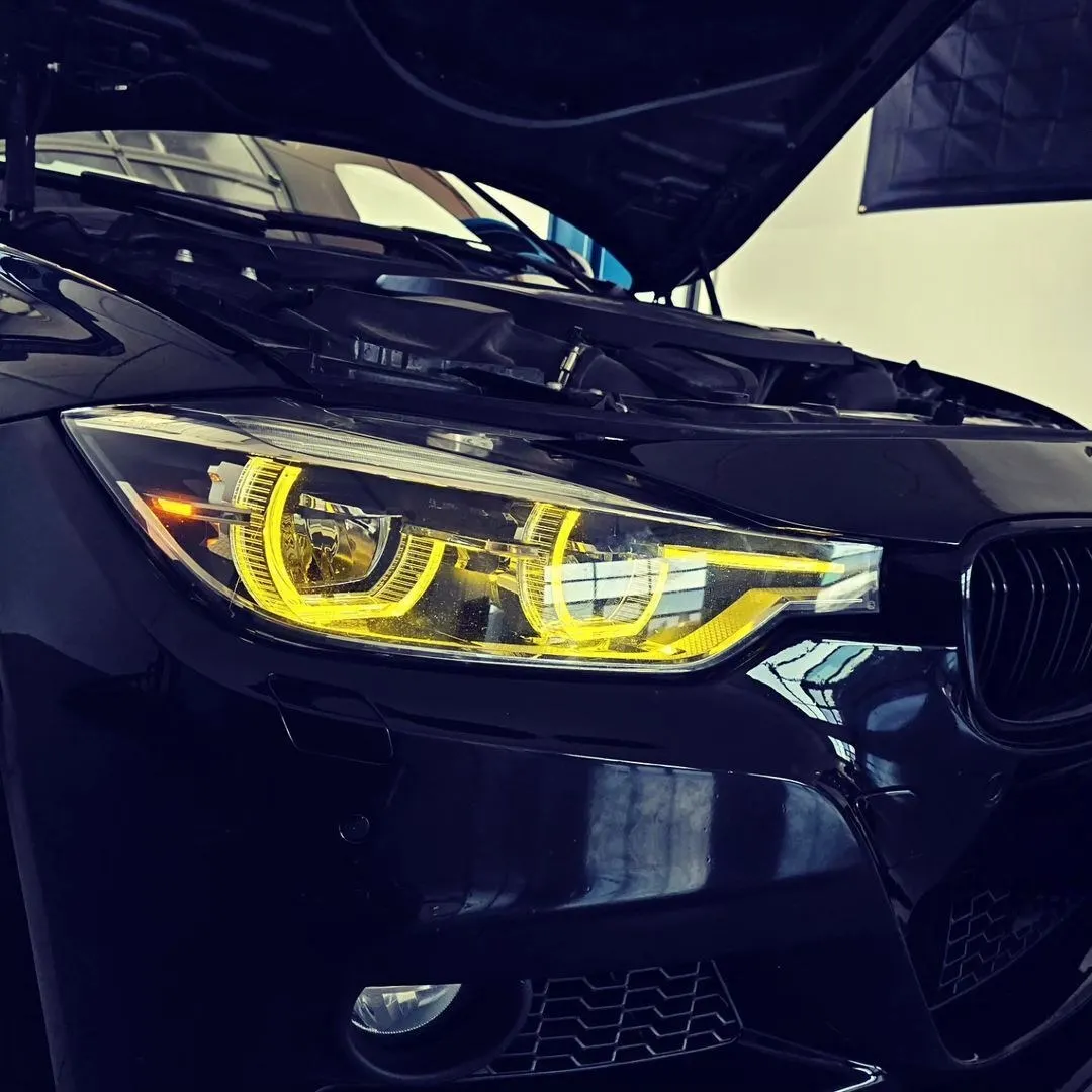 BMW 3시리즈 F30 F31 LCI 320i 330e 340i 318i 328i 2016-2018용 비RGB DRL LED 보드 주간 주행등 63117419615