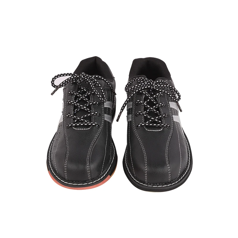 Men Professional Bowling Shoes Male Breathable Anti-skid Sneakers Men Lace-up Lightweight Bowling Trainers Athletic Shoes 38-47