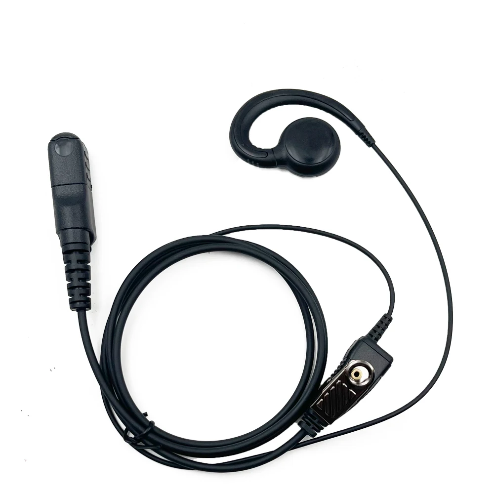 

Earpiece Headset Mic For Motorola Radio DP2400 DP2600 XiR P6600 P6608 P6620 E8600 MTP3150 MTP3500 Two Way Radio Earphone