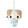 Masyumaro Fluffy Fuwa Nyanko Cat Plush Keychain Charm Key Chain Anime Kawaii Cute Women Bag Keychains Mascot Keyring Keyholder 1