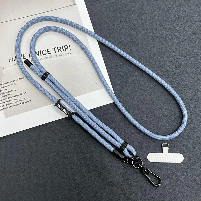 Versatile Crossbody Adjustable Phone Lanyard Strap with Detachable Neck Cord, 150cm