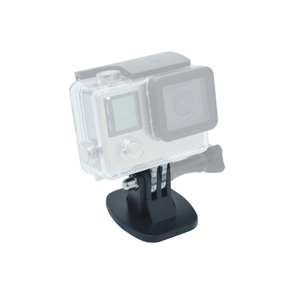 Support adhésif trépied GoPro 2 pièces base plate incurvée