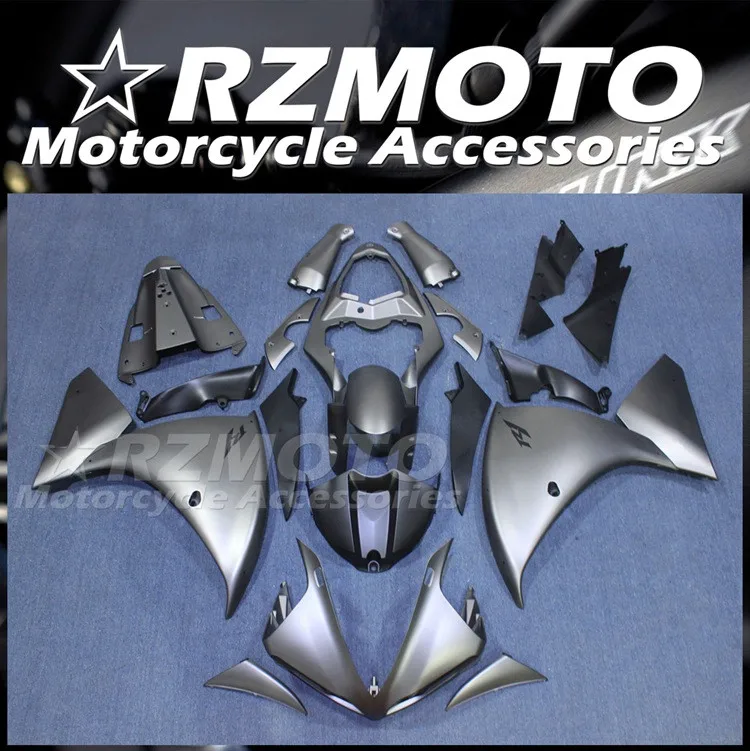 

Новый комплект обтекателей для мотоцикла из АБС, подходит для YAMAHA R1 2009 2010 2011 2012 2013 2014 09 10 11 12 13 14, кузов серого цвета