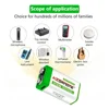 9V Rechargeable Battery 12800mAh 6F22 Micro USB 9v Li-ion Lithium Batteries for Multimeter Microphone Toy Remote Control KTV 2